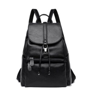Leisure Backpack Women's Backpack made of soft leather, multifunctional design handbag